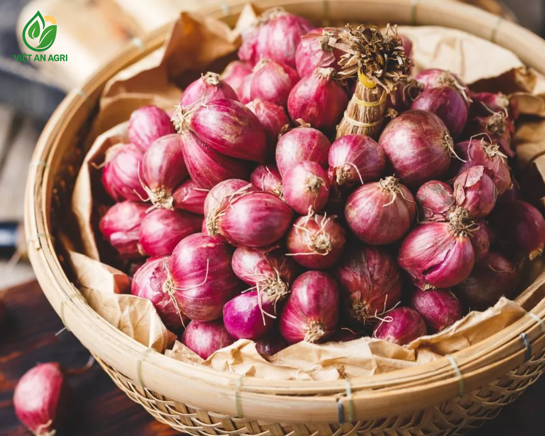 Hành tím Ấn Độ lột vỏ