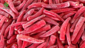 ớt sừng đông lạnh xuất khẩu